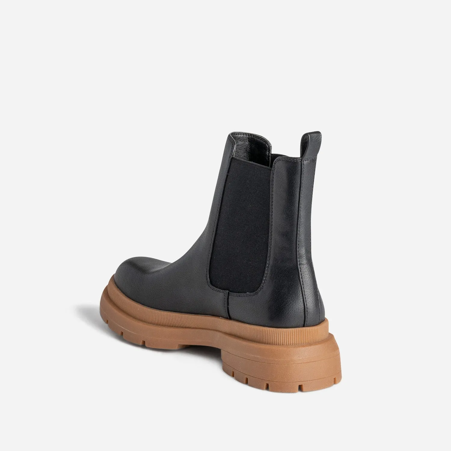 Chelsea boots TEXTO noir éco-conçu - Boots / bottines Femme | ERAM