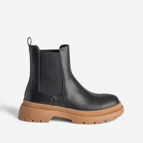 Chelsea boots TEXTO noir éco-conçu - Boots / bottines Femme | ERAM