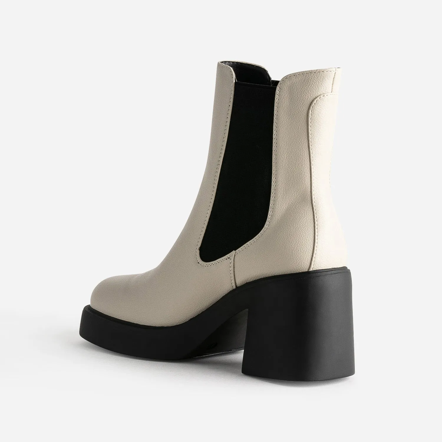 Chelsea boots TEXTO écru - Boots / bottines Femme | ERAM