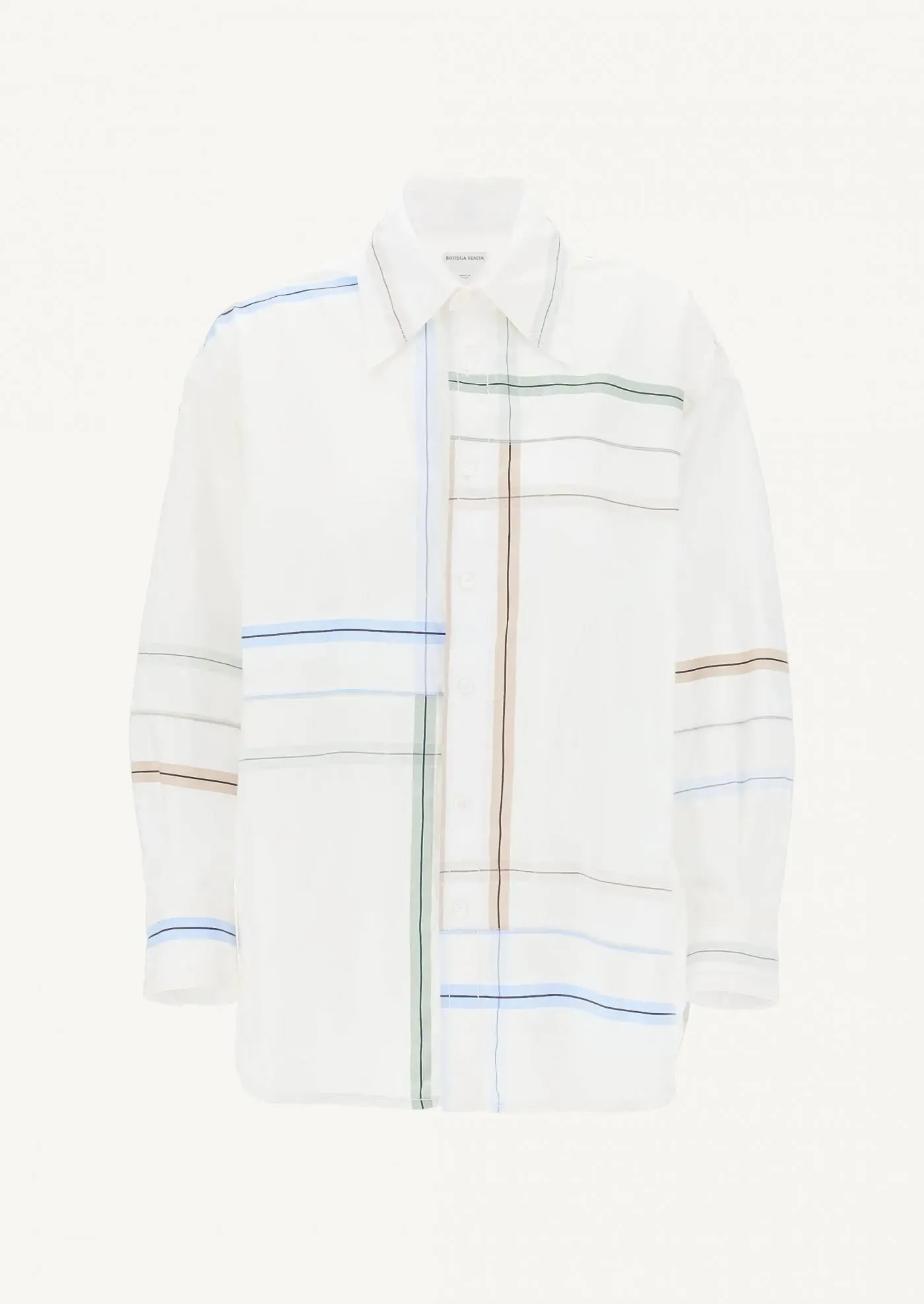 Chemise asymétrique en coton - Bottega Veneta