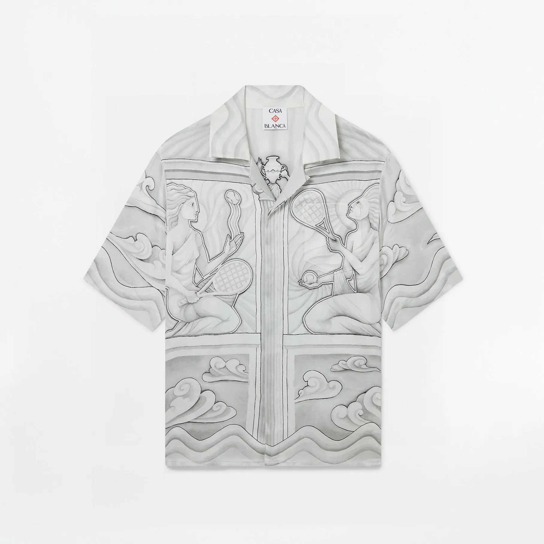 Chemise Casablanca Sacred Stone Blanc