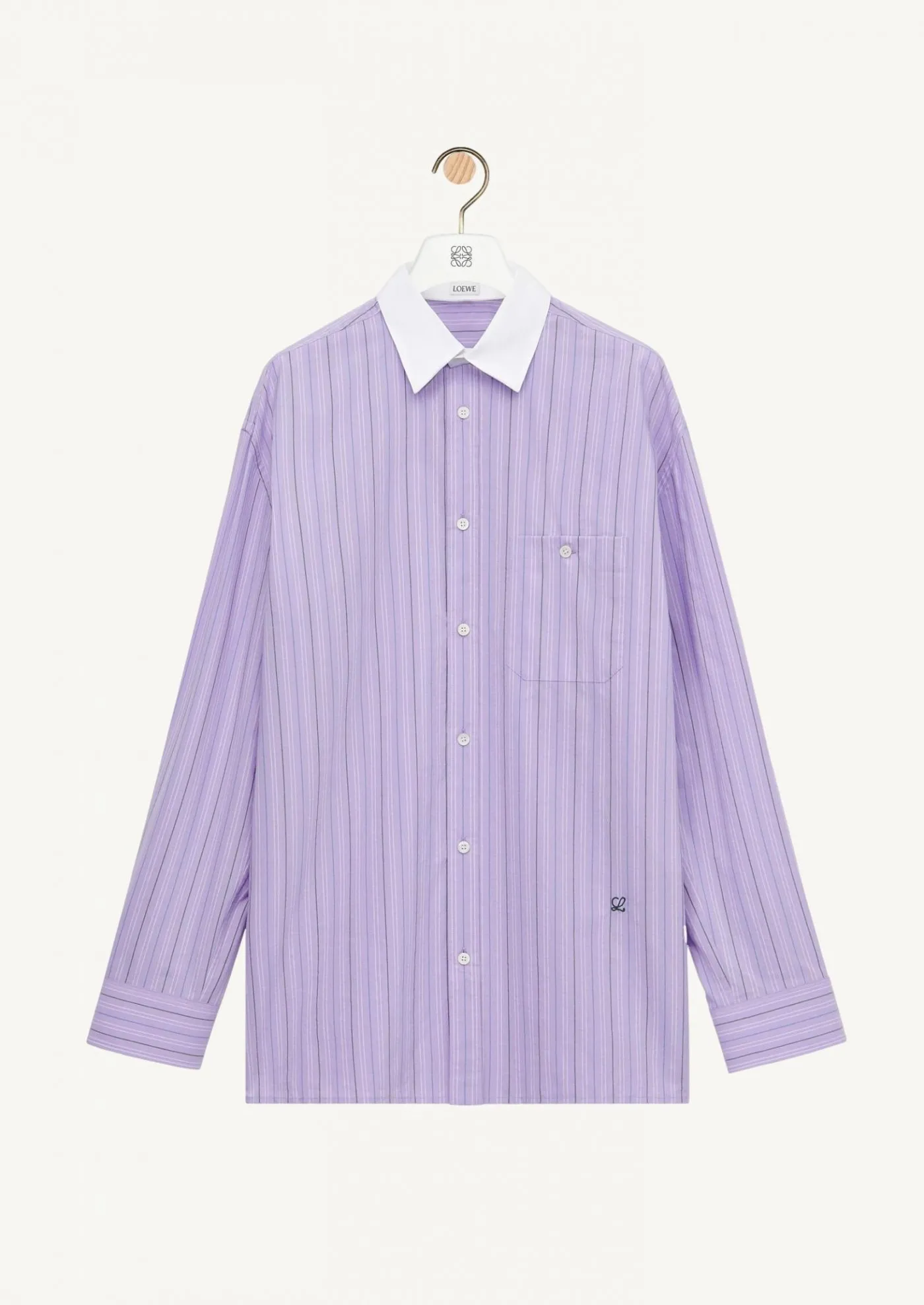 Chemise en coton lila - Loewe