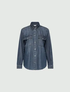 Chemise en denim