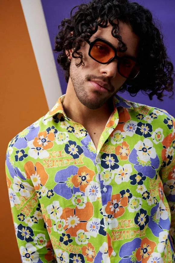 Chemise FLOWER POWER 1