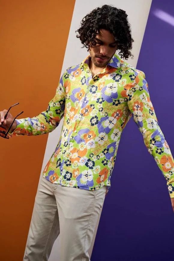 Chemise FLOWER POWER 1