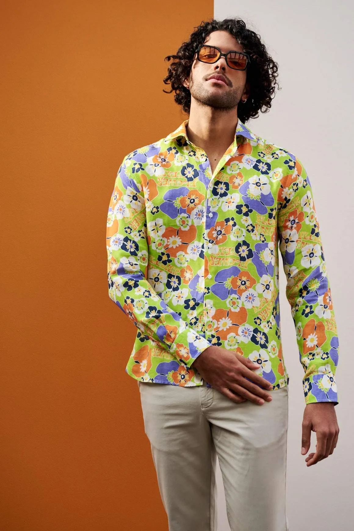 Chemise FLOWER POWER 1