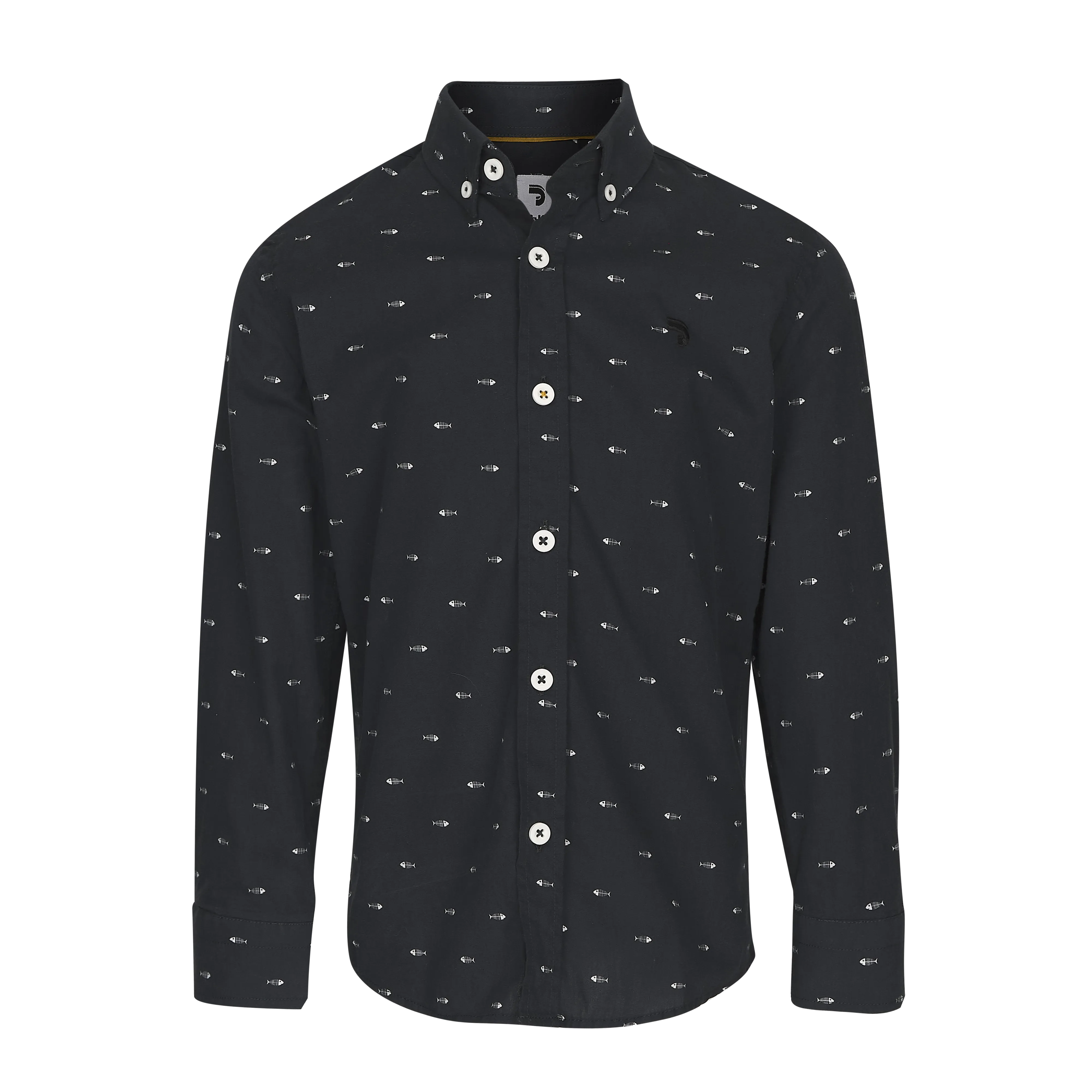 Chemise Garon Fisherman Black Fish