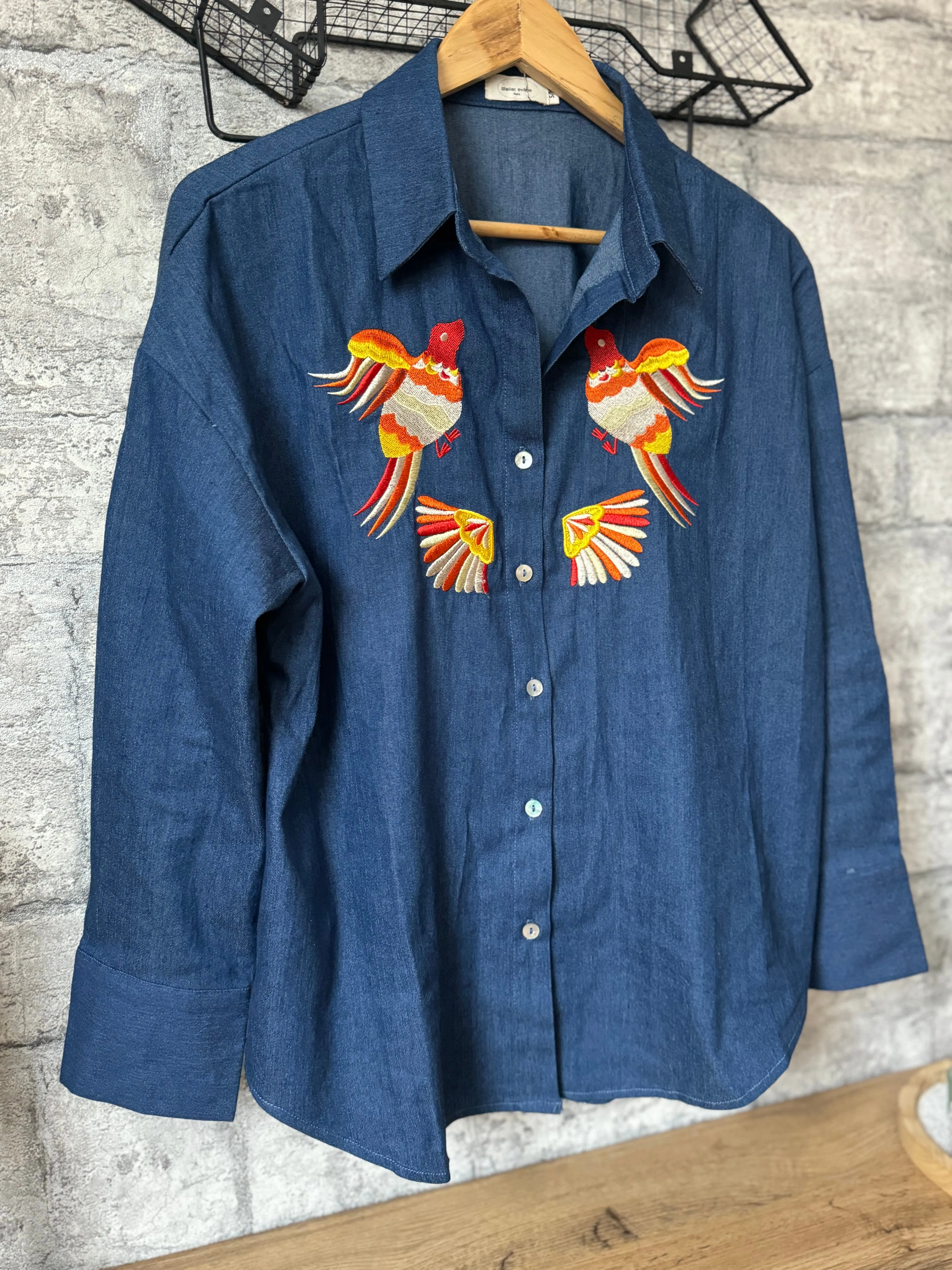 Chemise Jean’s Broderie