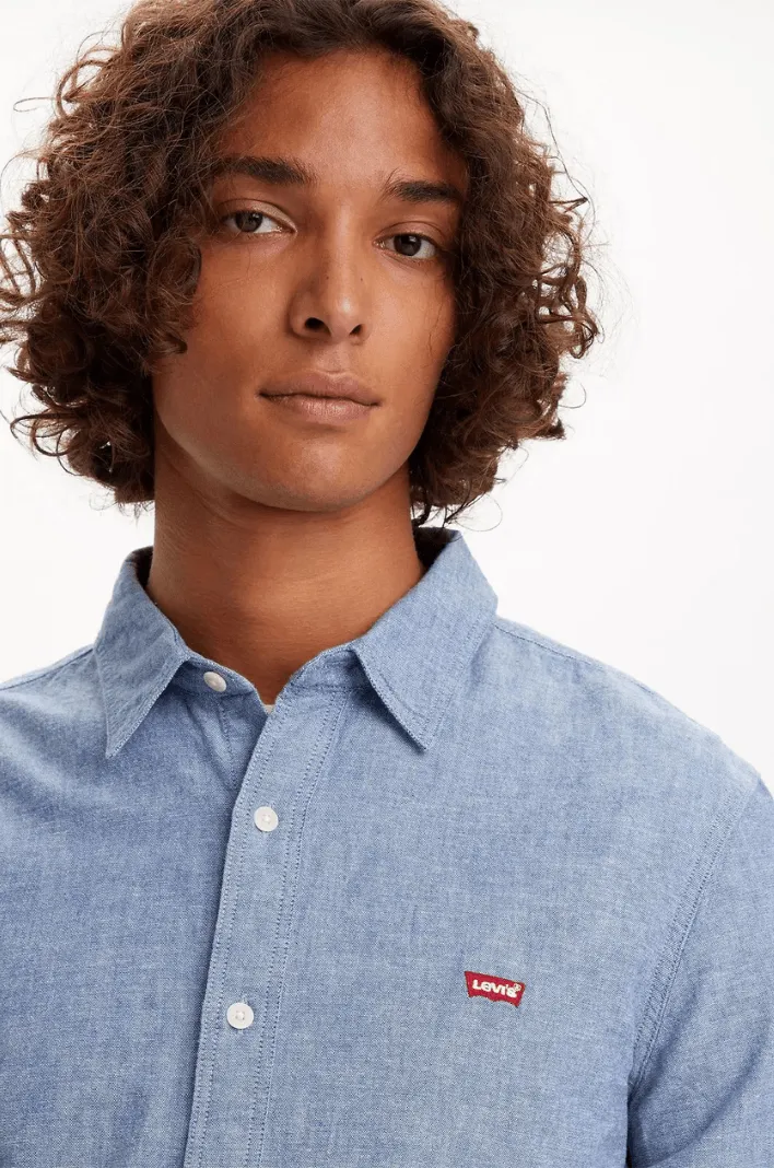 Chemise Levi's ajustée bleu clair