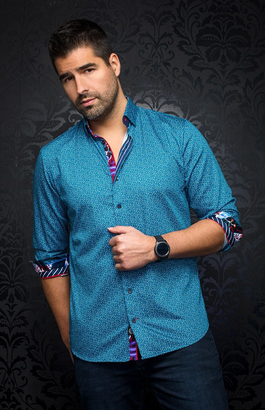 Chemise - MOZI, Teal