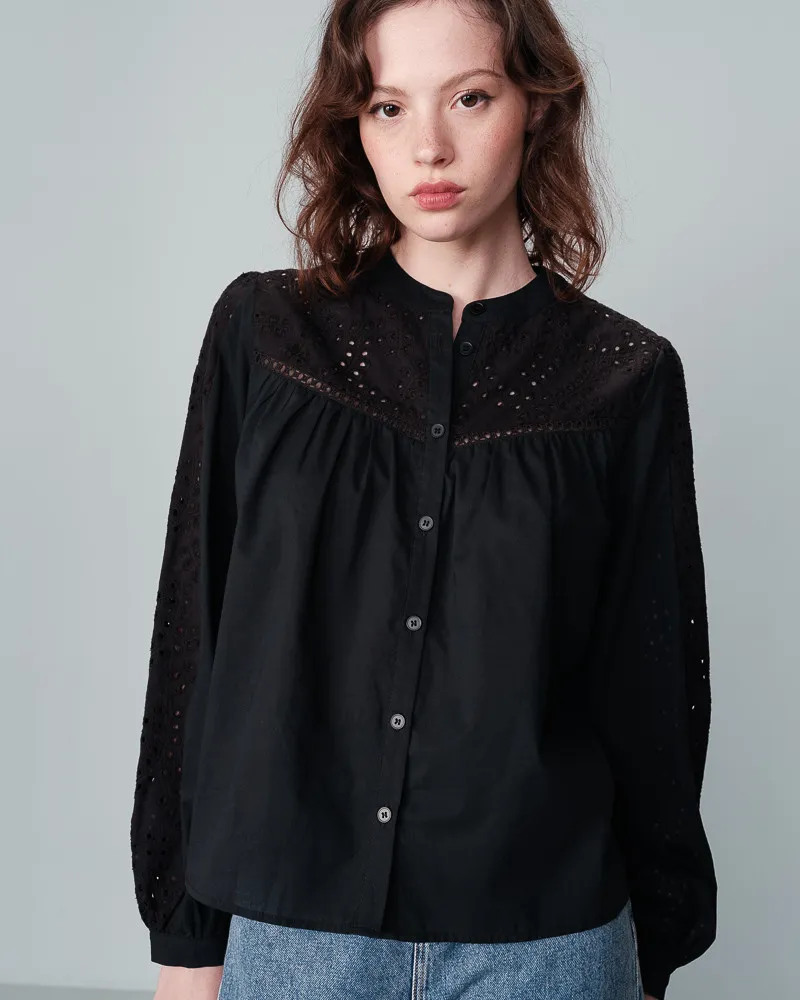 CHEMISE NOIR NOLISA