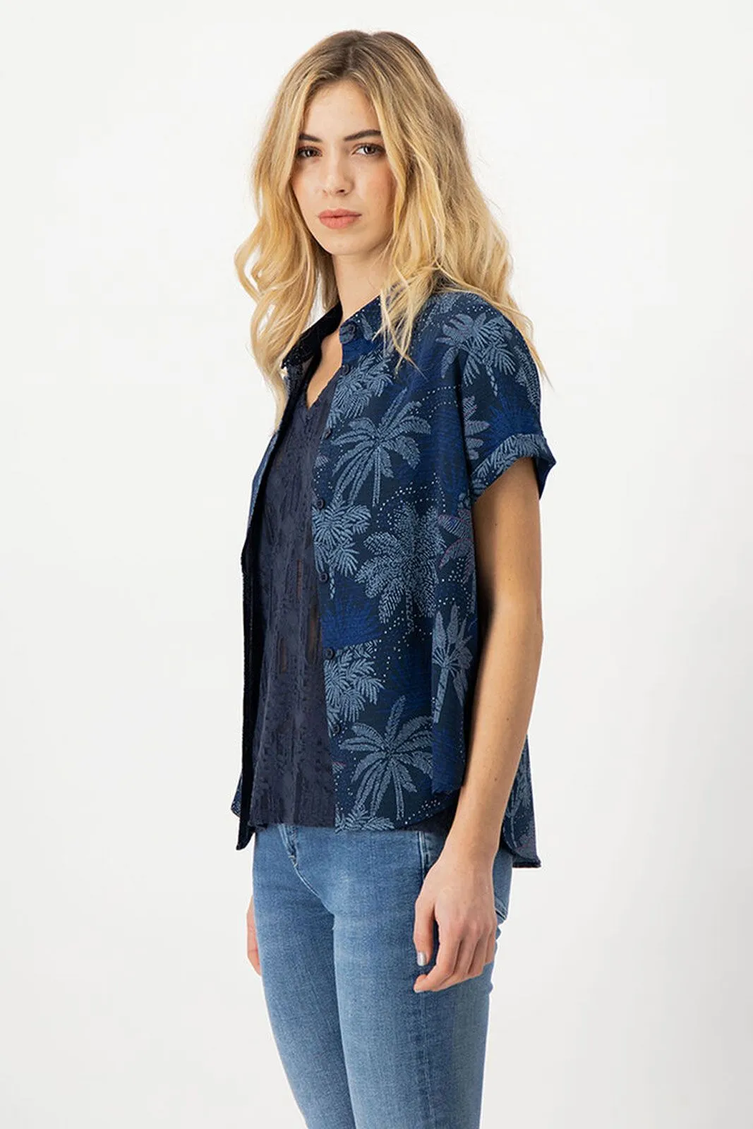 Chemise TEDDY SMITH ELLIE Navy