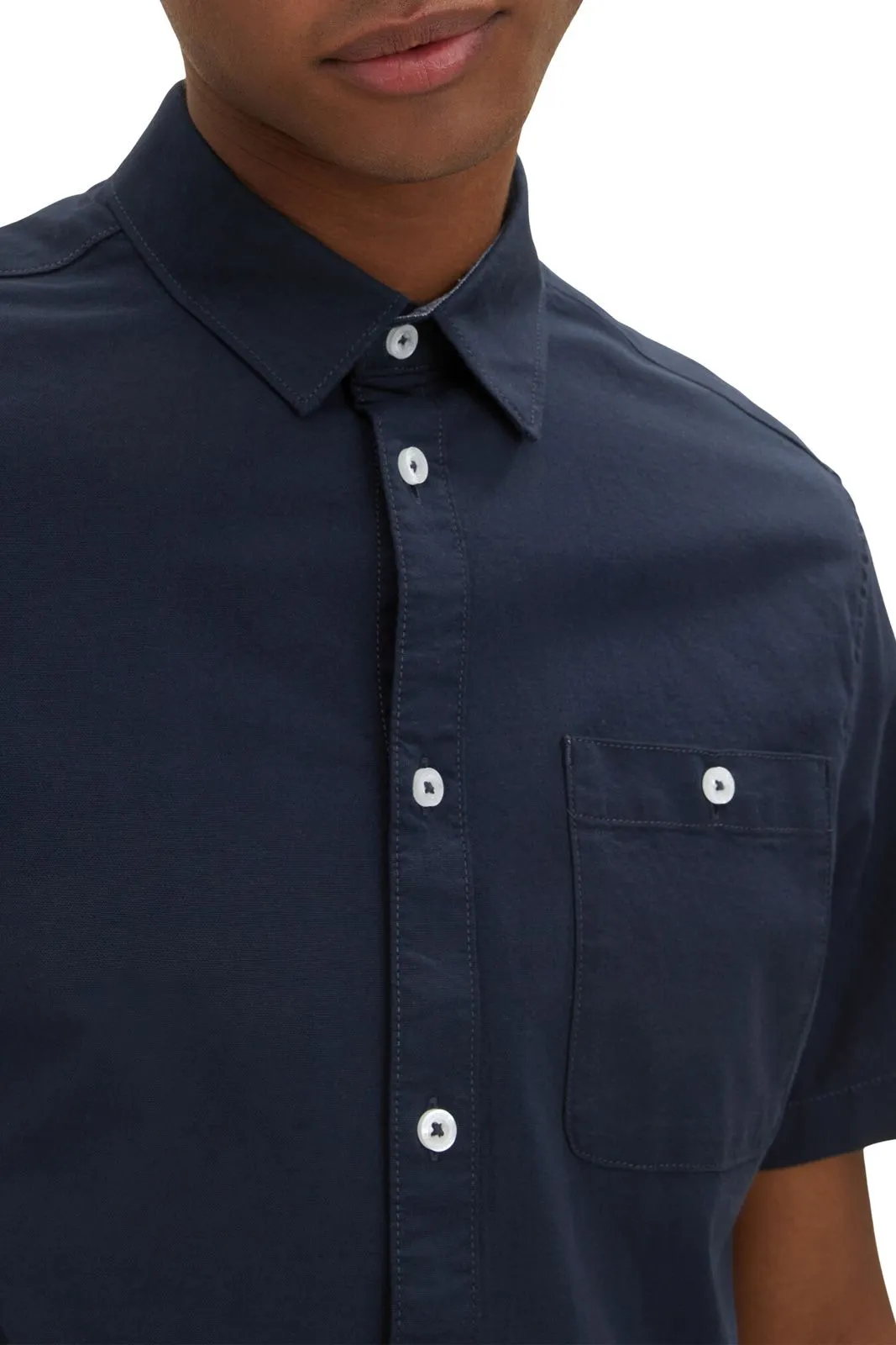 Chemise TOM TAILOR POCKET Captain Blue