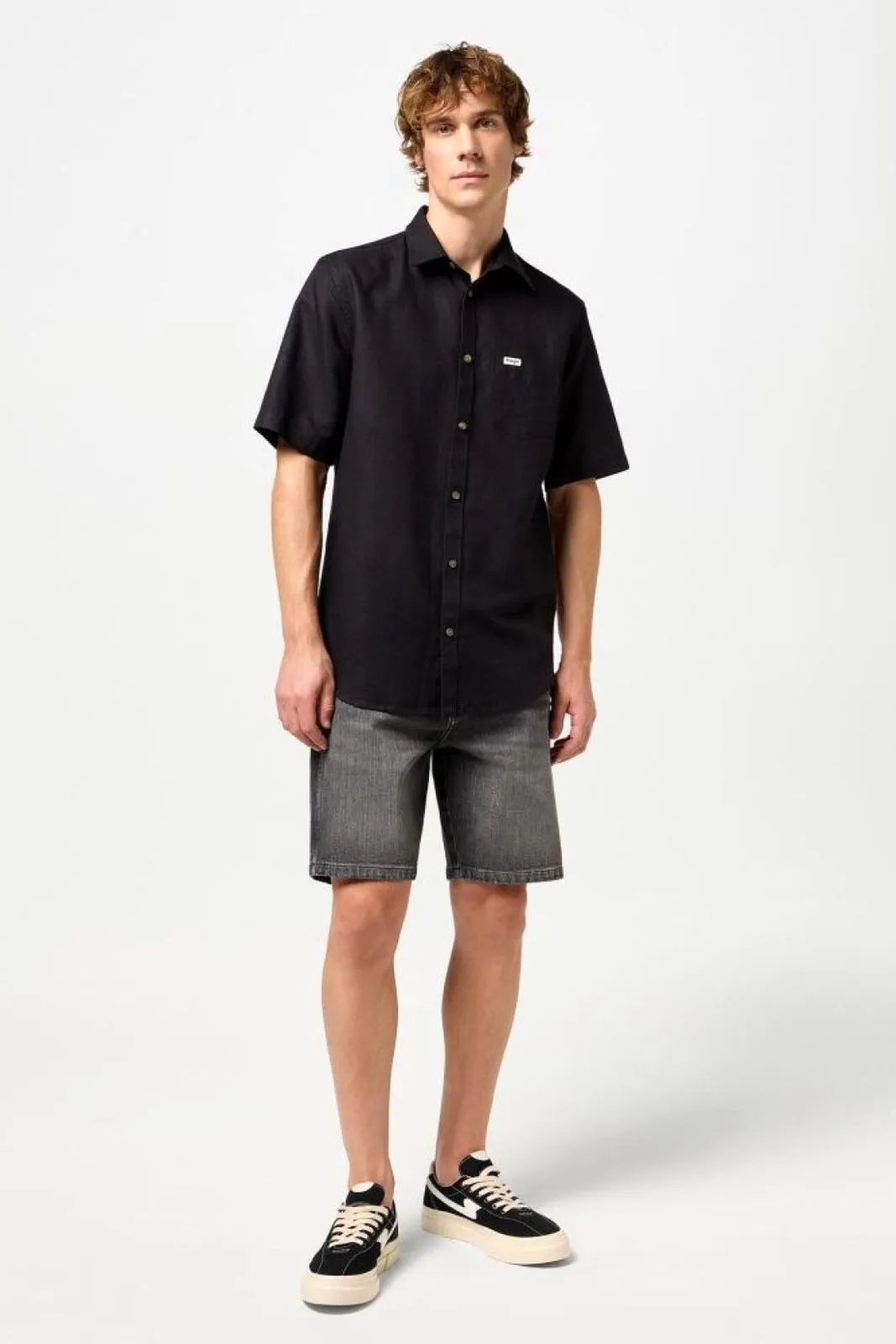 Chemise WRANGLER LIN In Black