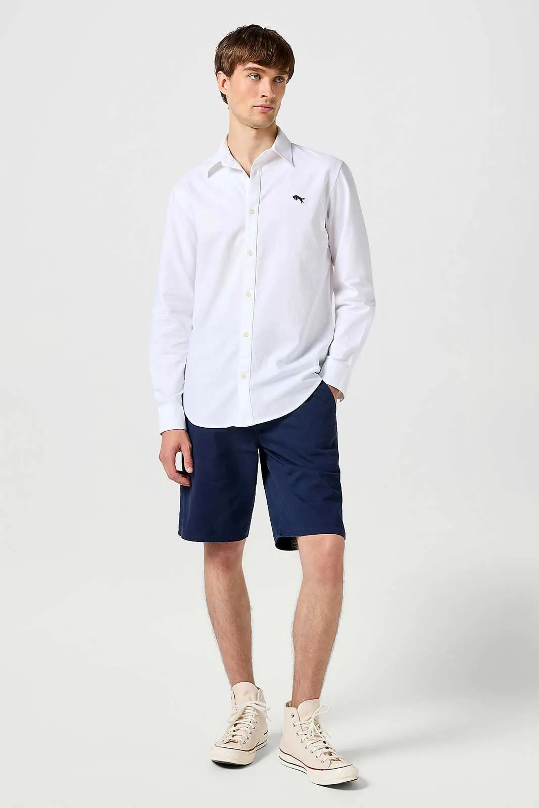 Chemise WRANGLER OXFORD Blanc