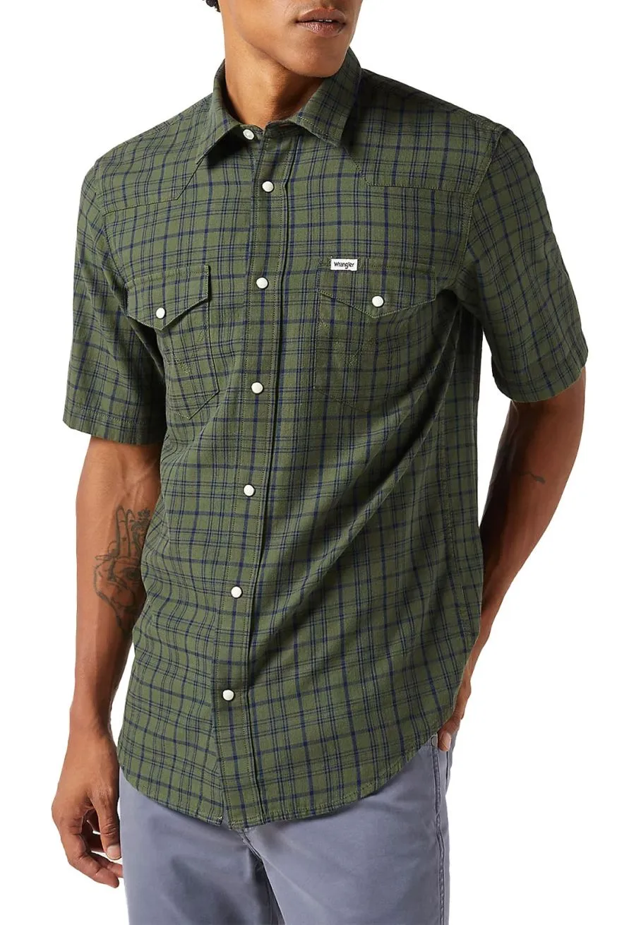 Chemise WRANGLER WESTERN Green