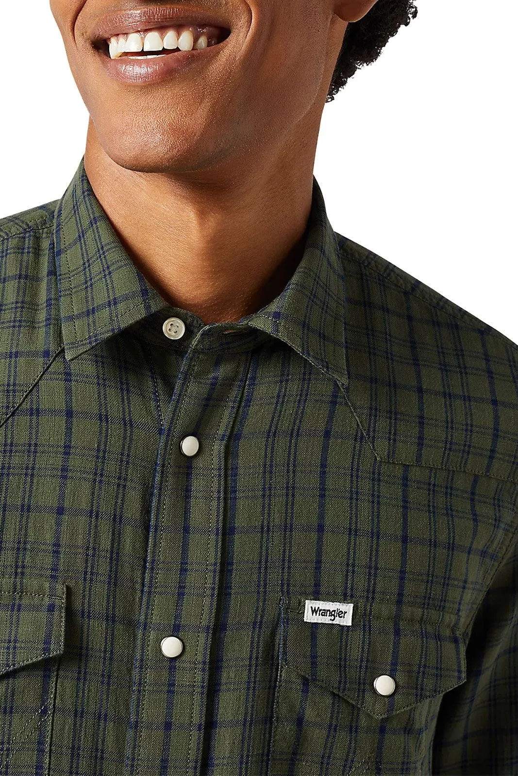 Chemise WRANGLER WESTERN Green