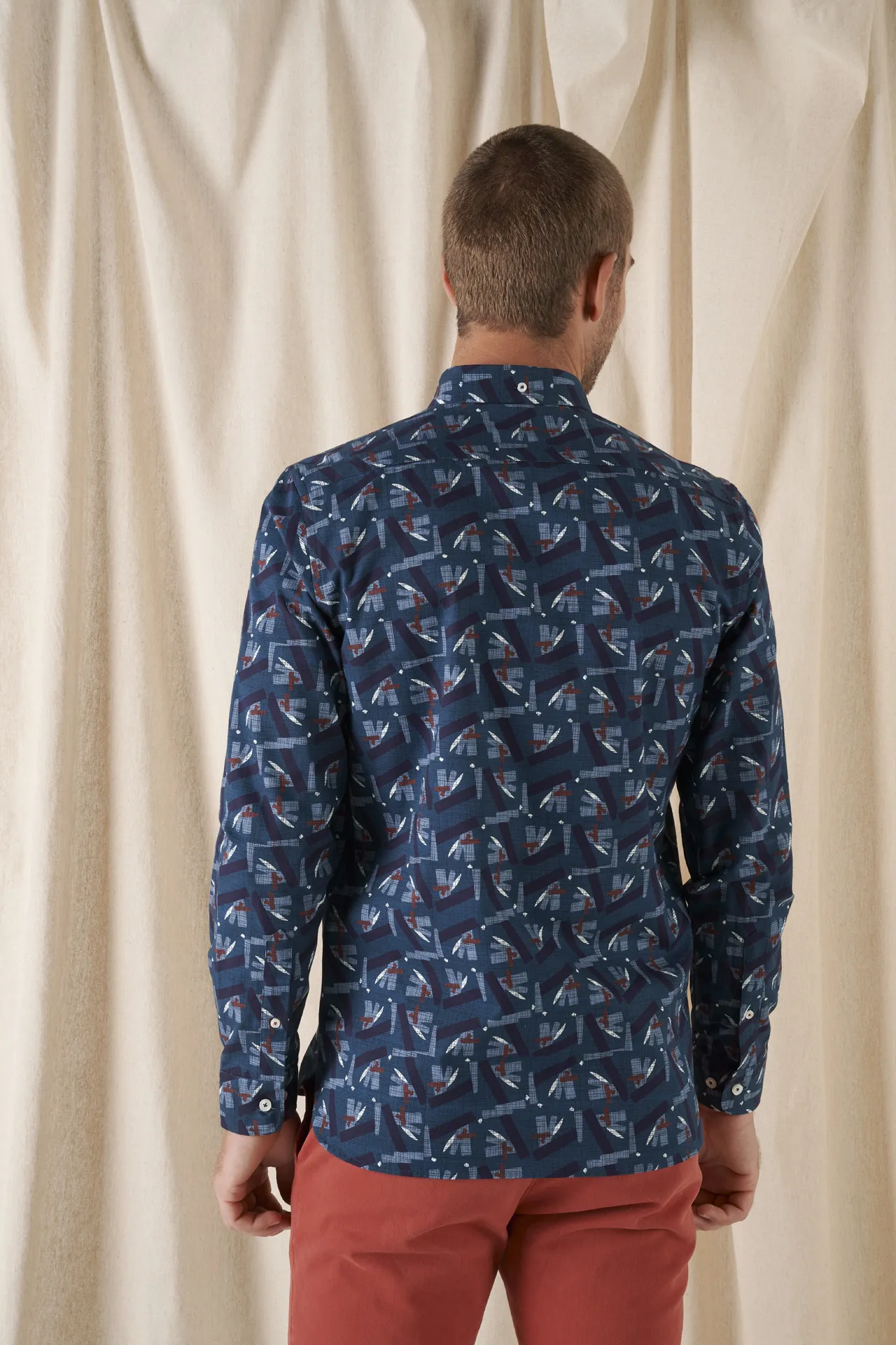 Chemise Zurich Deep Sea