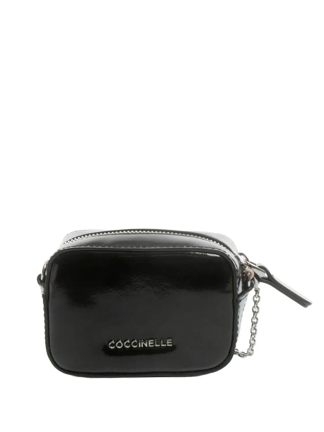 Coccinelle Beat Shiny Calf Sac En Cuir Micro Brossé Noir - Achetez À Prix Outlet!