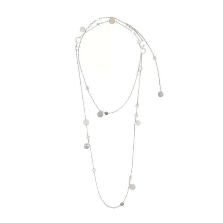 Collier Confettis Hermès Argent