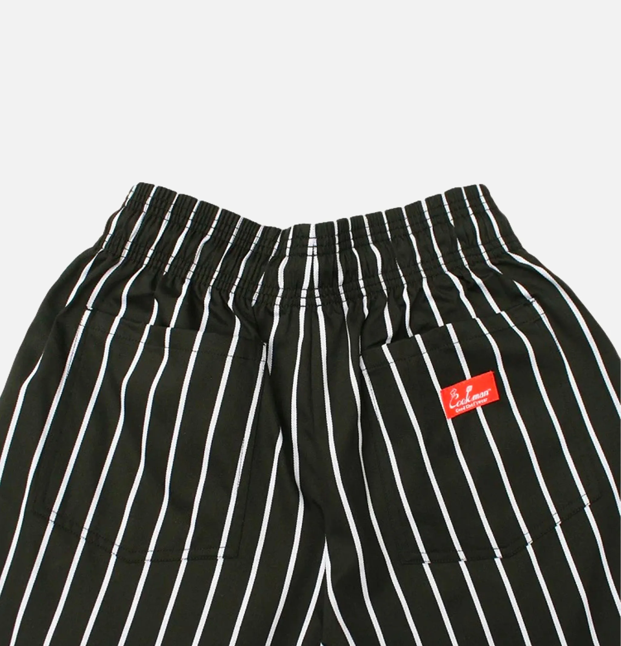 Cookman | Chef Short Stripe Black | Shop Royalcheese Paris