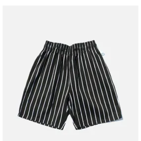 Cookman | Chef Short Stripe Black | Shop Royalcheese Paris