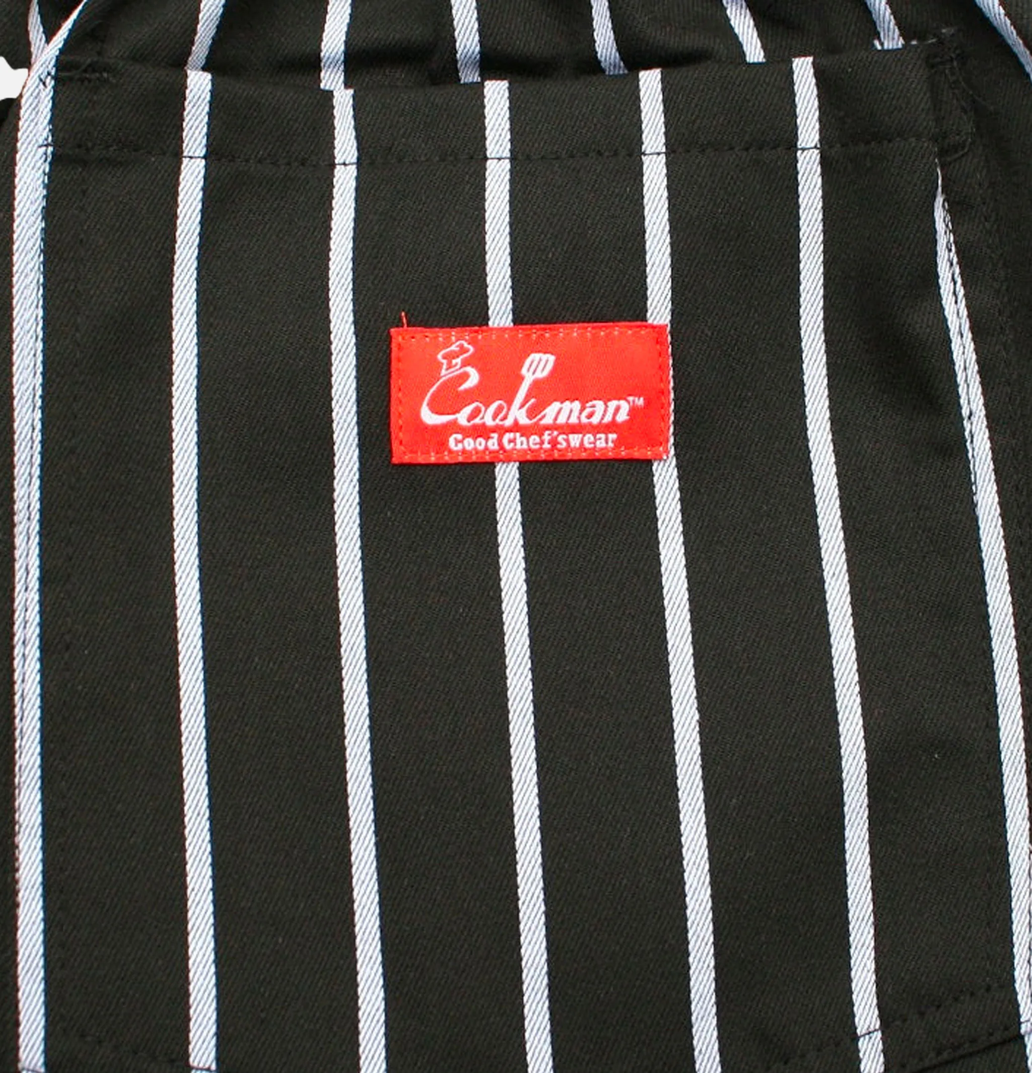 Cookman | Chef Short Stripe Black | Shop Royalcheese Paris