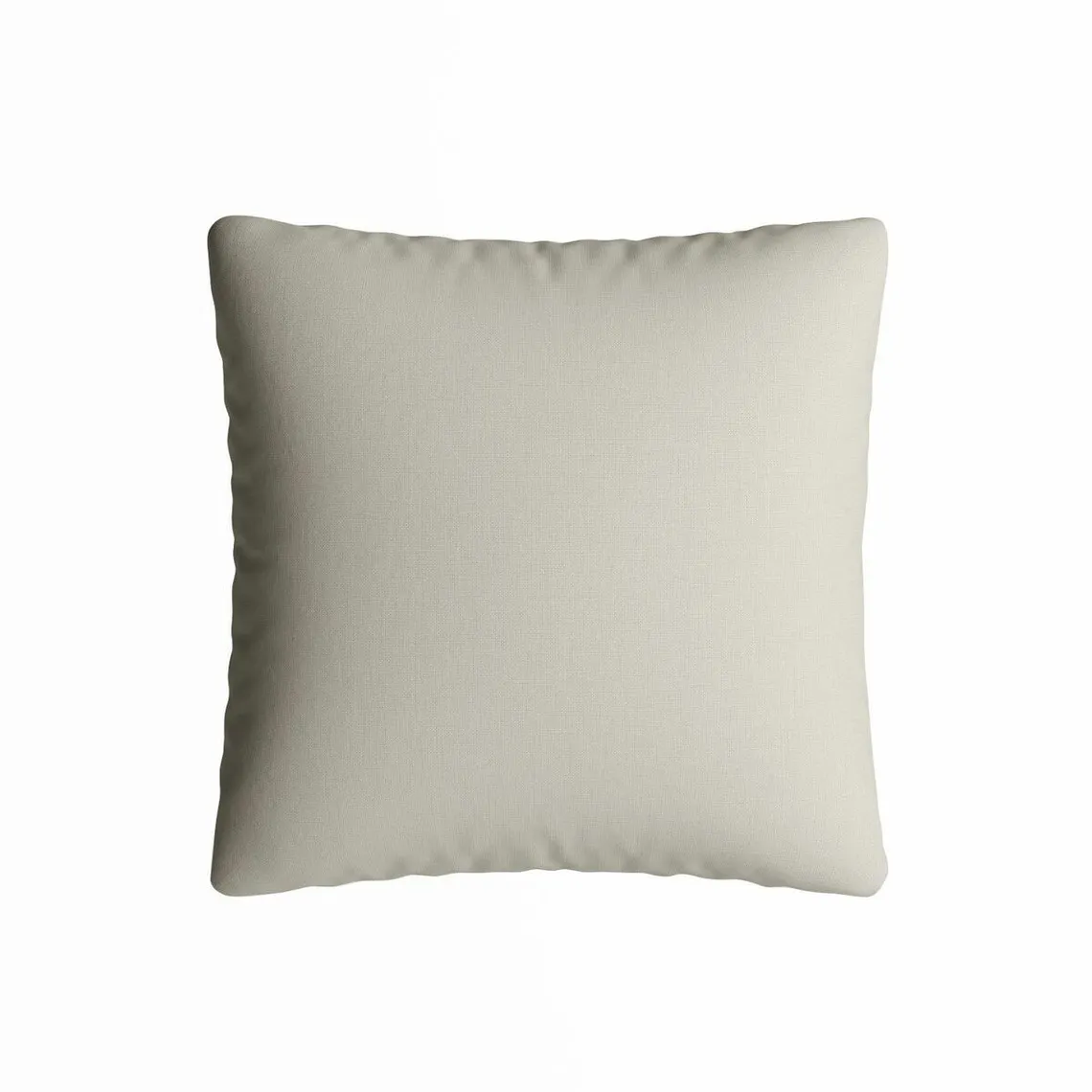 Coussin carré déhoussable en Coton Camel | 3 Suisses