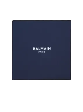 Couverture bébé à logo Balmain