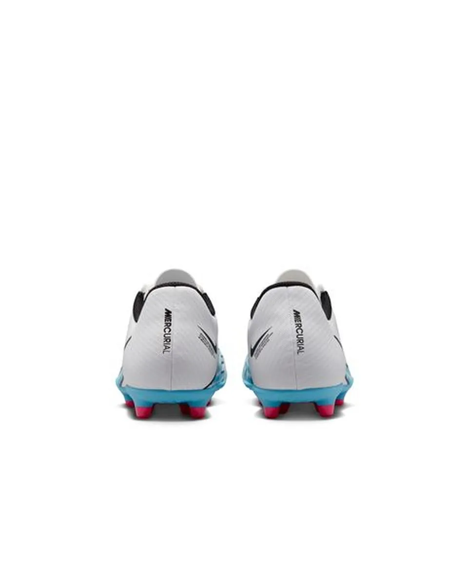 Crampons de football Enfant JR VAPOR 15 CLUB FG/MG Blanc