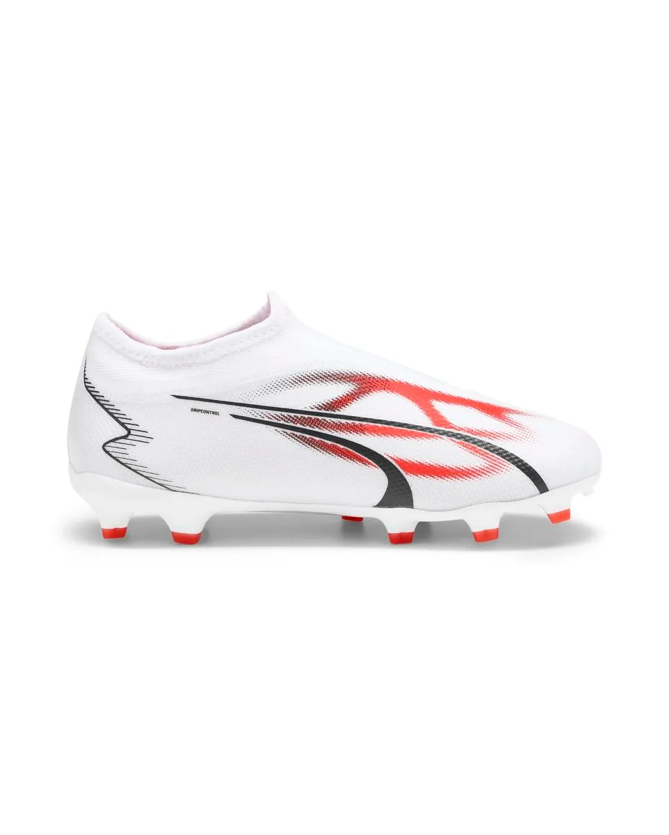 Crampons de football Enfant ULTRA MATCH LL FGAG JR Blanc