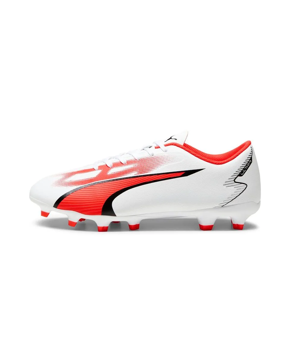 Crampons de football Homme ULTRA PLAY FG/AG Blanc