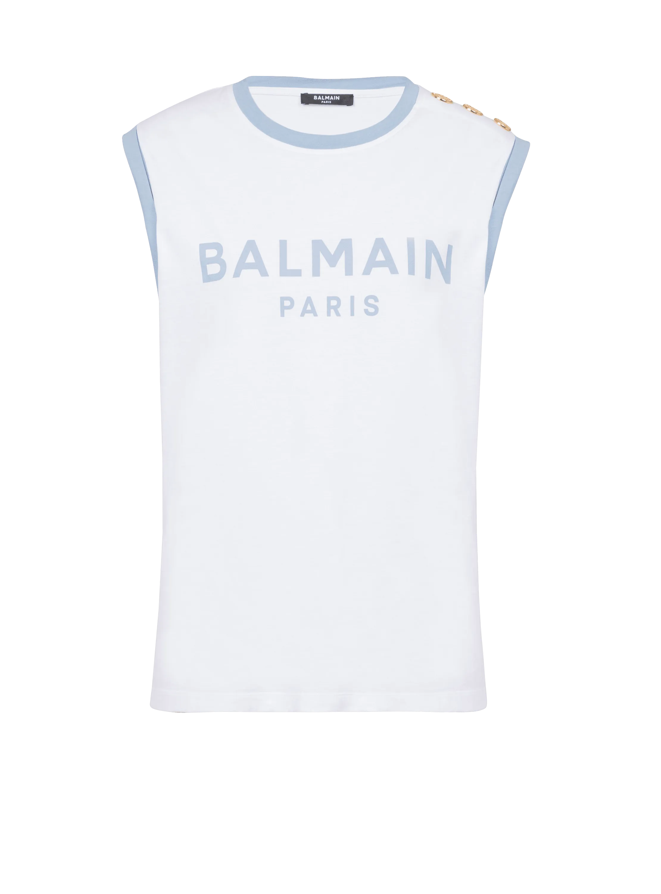 Débardeur Balmain Paris 3 boutons