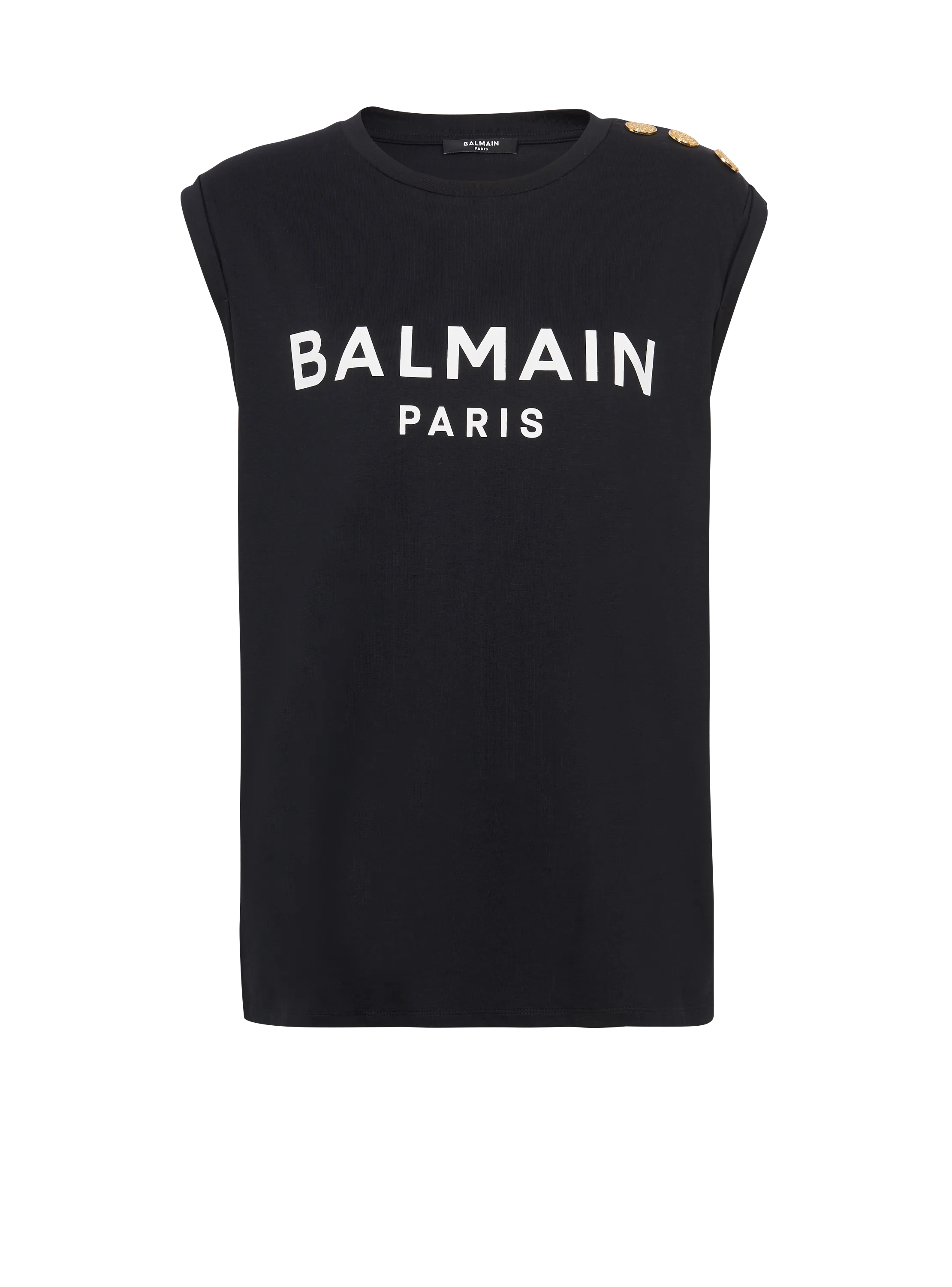 Débardeur imprimé Balmain Paris