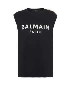 Débardeur imprimé Balmain Paris