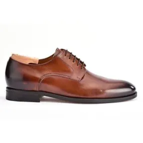 Derby homme châtaigne patiné Penford