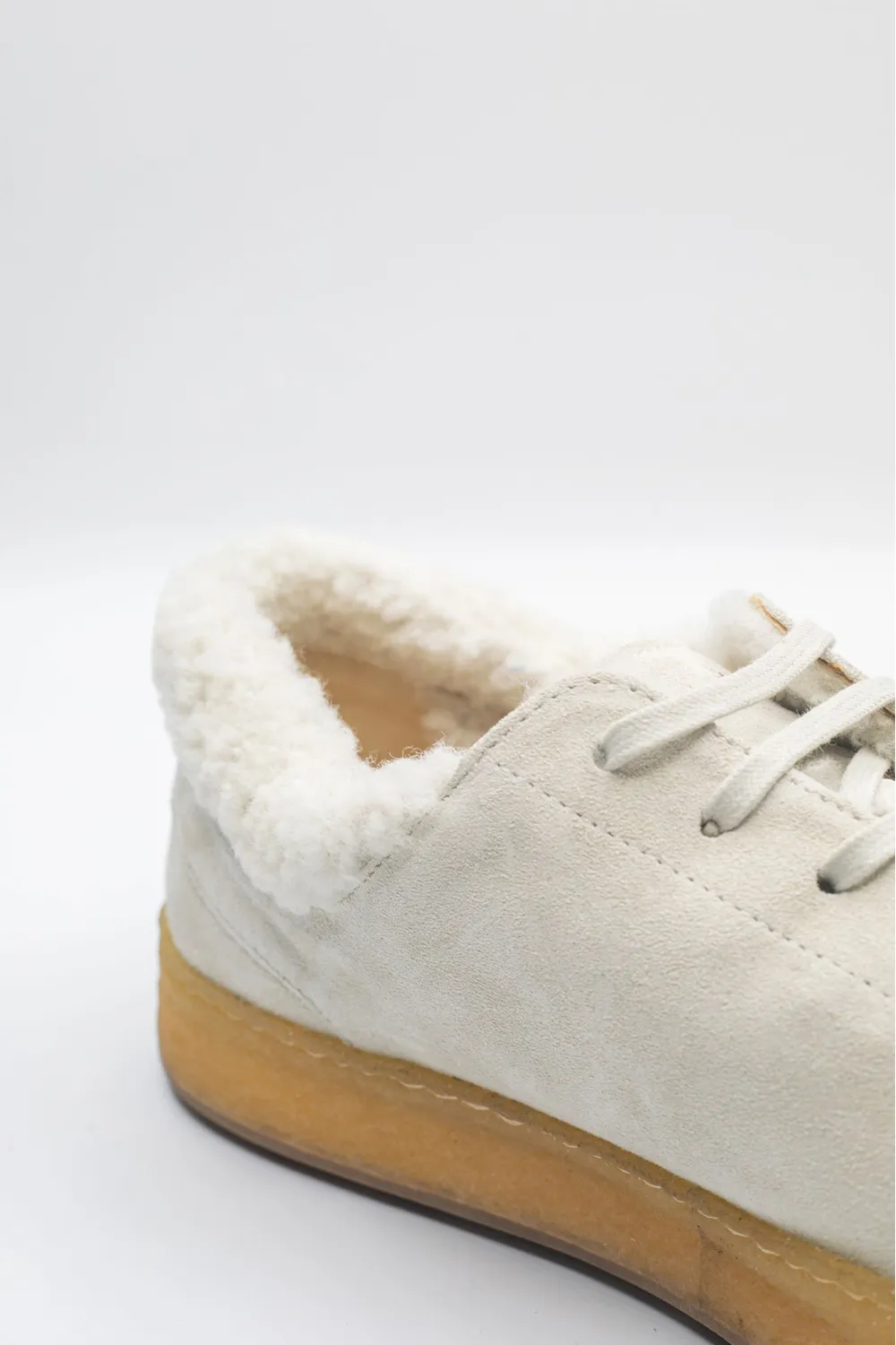 Derby mouton CALO SHOES, Calo Shoes - FURRY Ecru | Cesare Nori