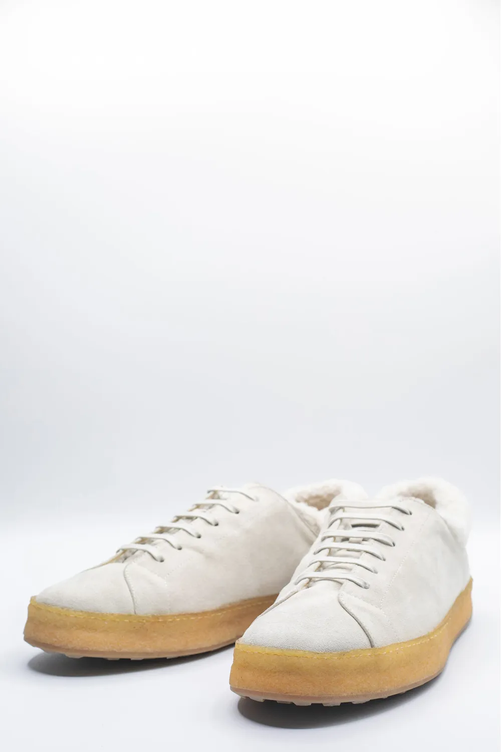 Derby mouton CALO SHOES, Calo Shoes - FURRY Ecru | Cesare Nori