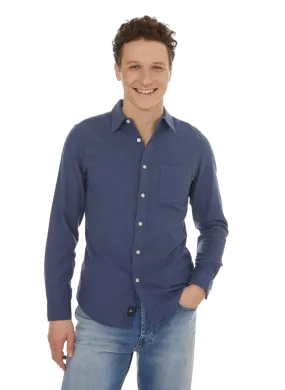 DOCKERS  Chemise en coton - Bleu