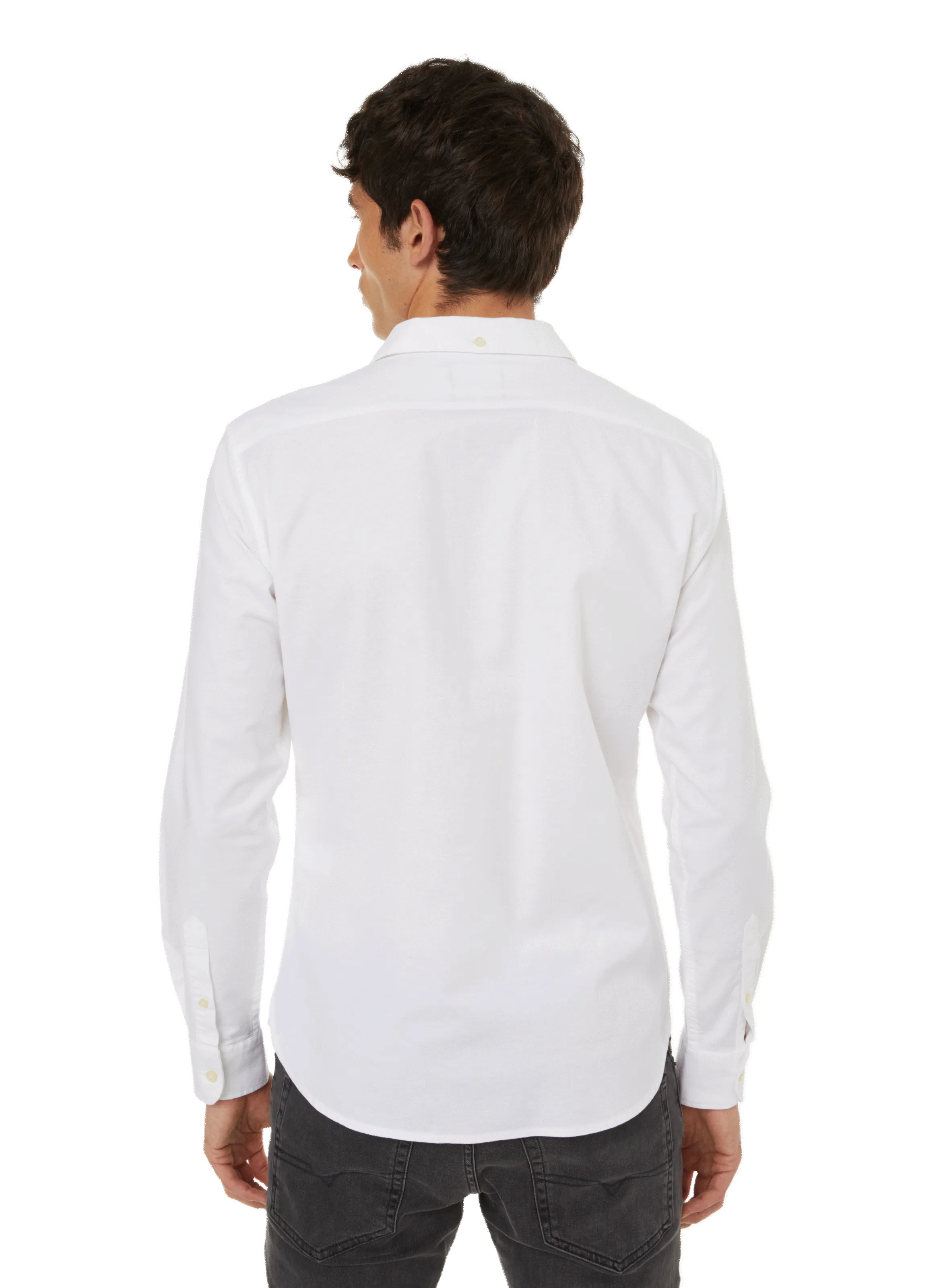 DOCKERS  Chemise slim en coton - Blanc