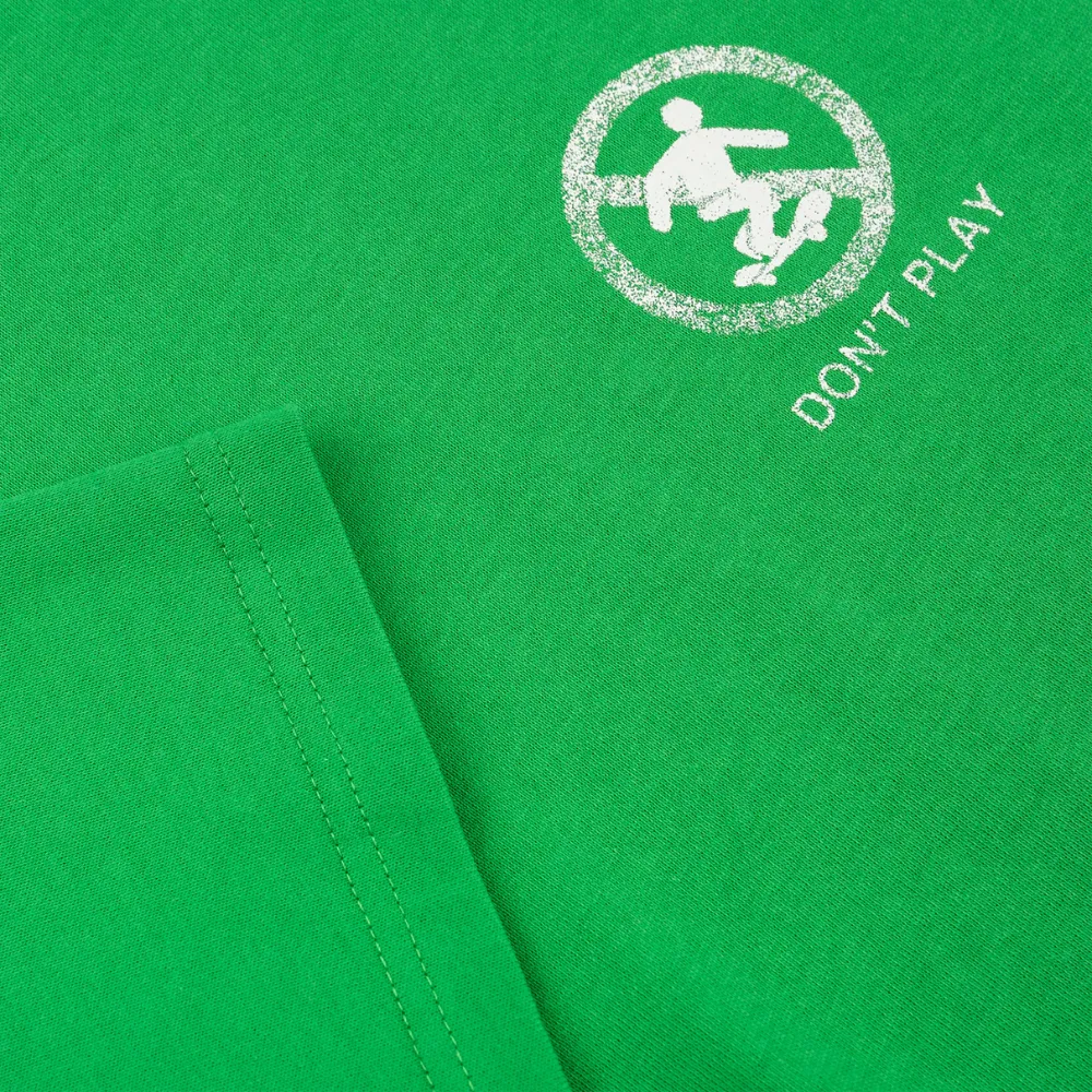 Don't Play T-shirt Kelly Green