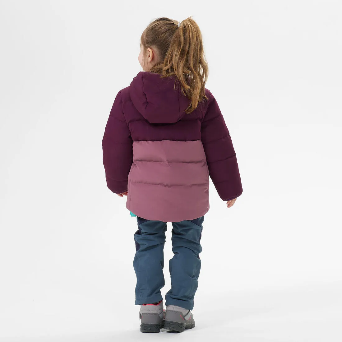 Doudoune de randonnée violette - enfant 2-6 ans