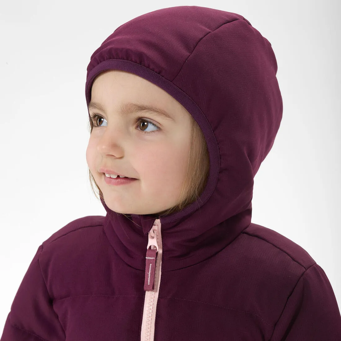 Doudoune de randonnée violette - enfant 2-6 ans