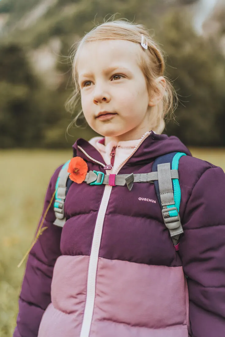 Doudoune de randonnée violette - enfant 2-6 ans