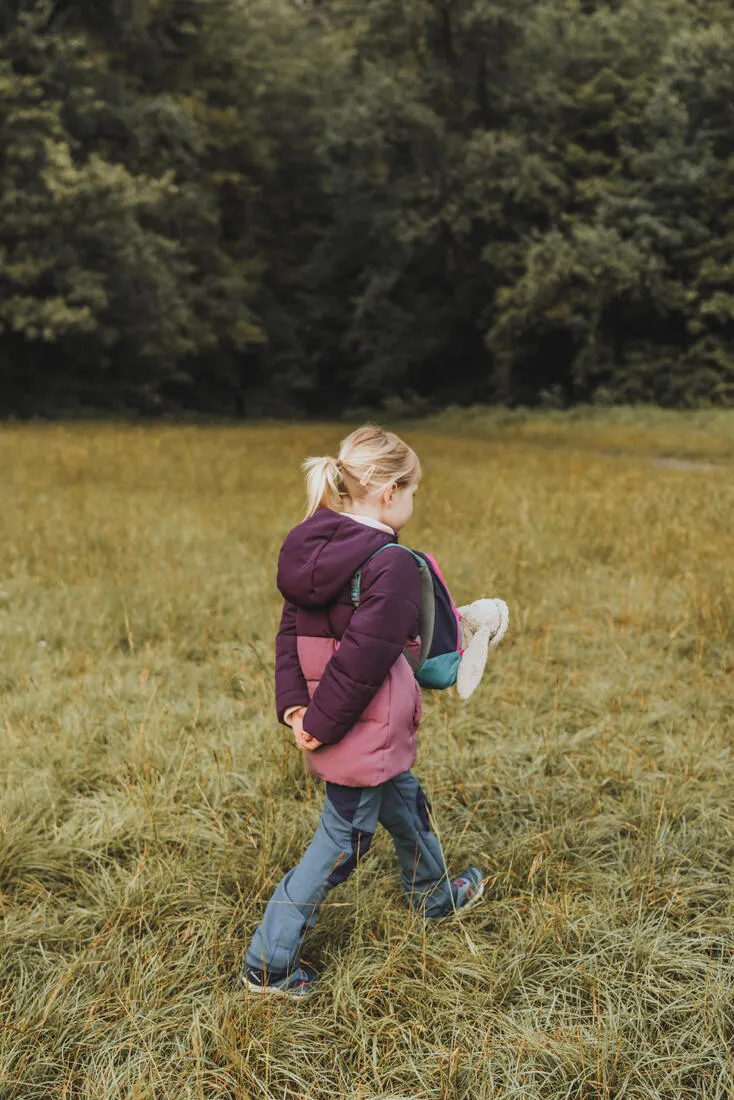 Doudoune de randonnée violette - enfant 2-6 ans