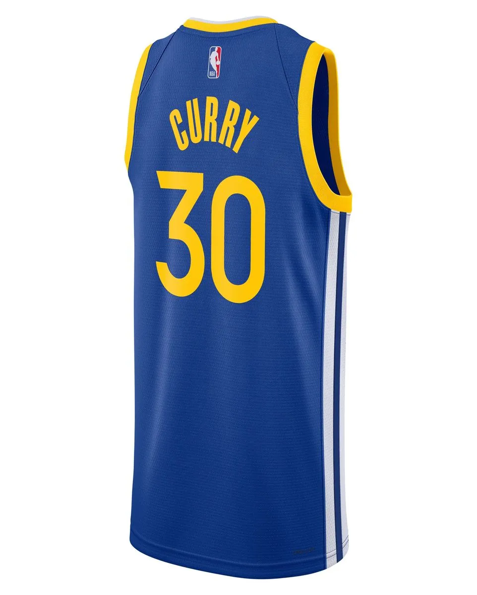 Débardeur Basketball Homme GSW MNK DF SWGMN JSY ICN 22 Bleu