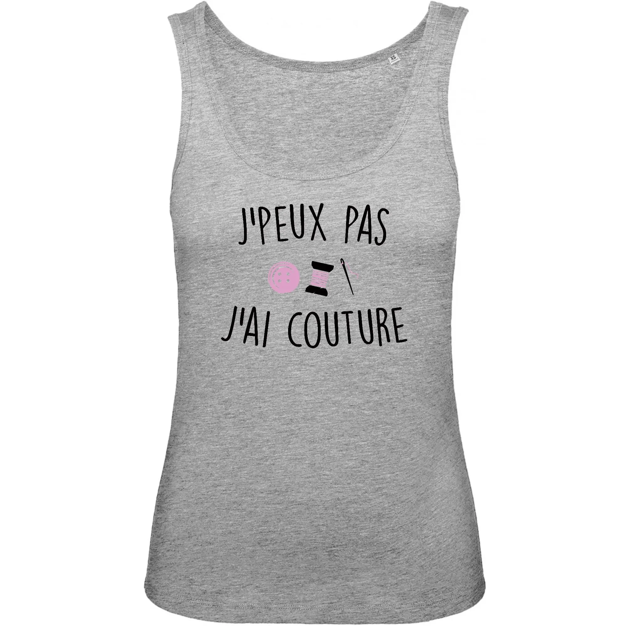 Débardeur Femme J'peux pas j'ai couture