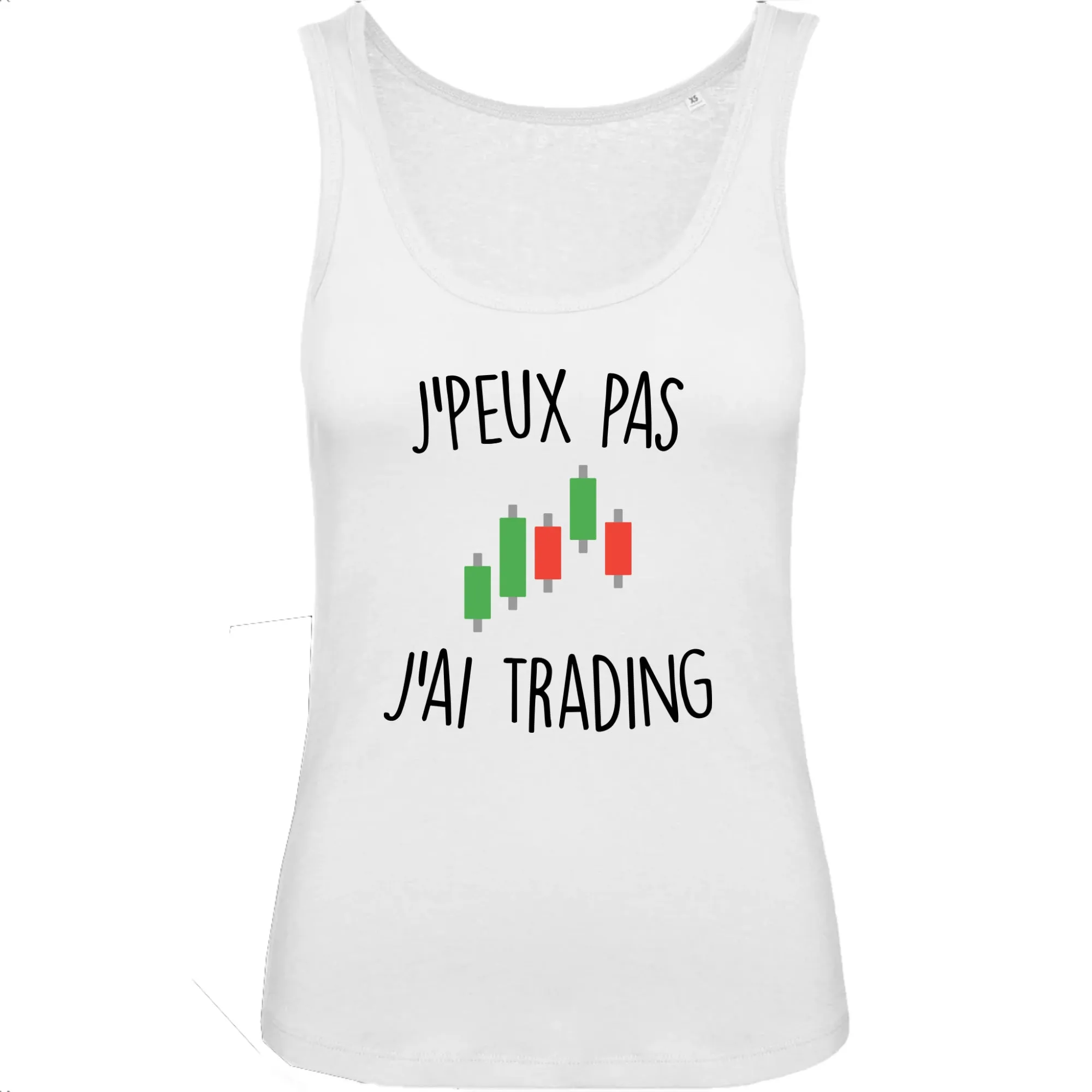 Débardeur Femme J'peux pas j'ai trading