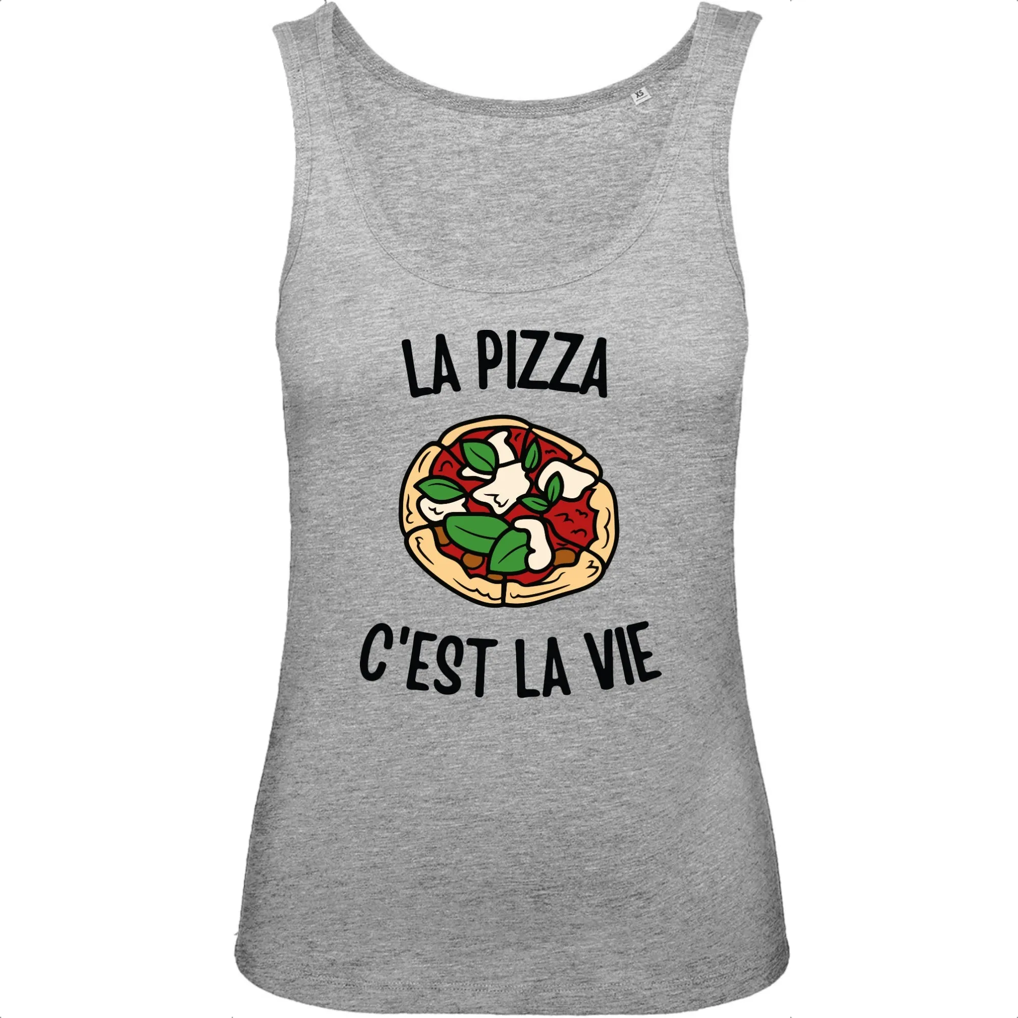 Débardeur Femme La pizza c'est la vie