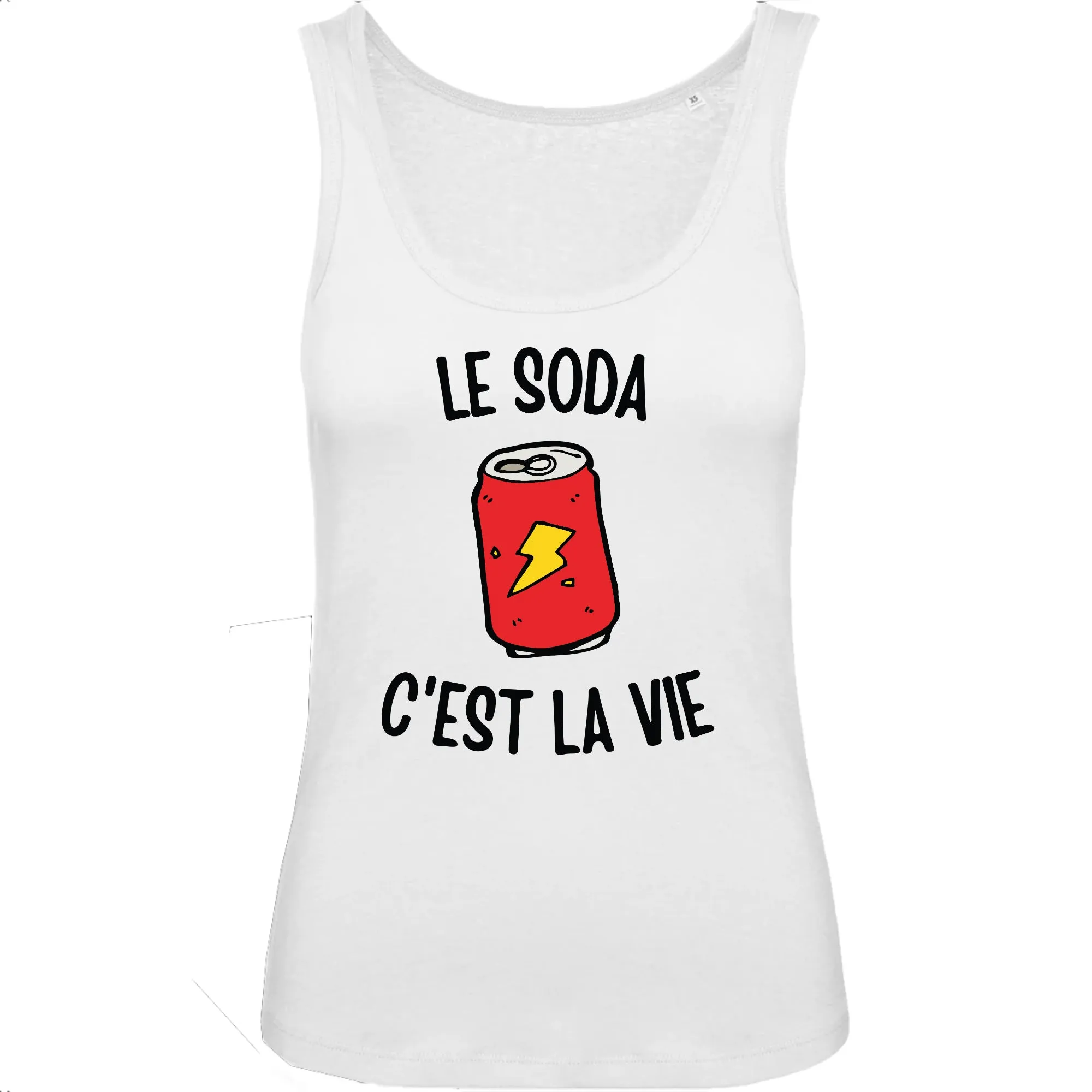 Débardeur Femme Le soda c'est la vie